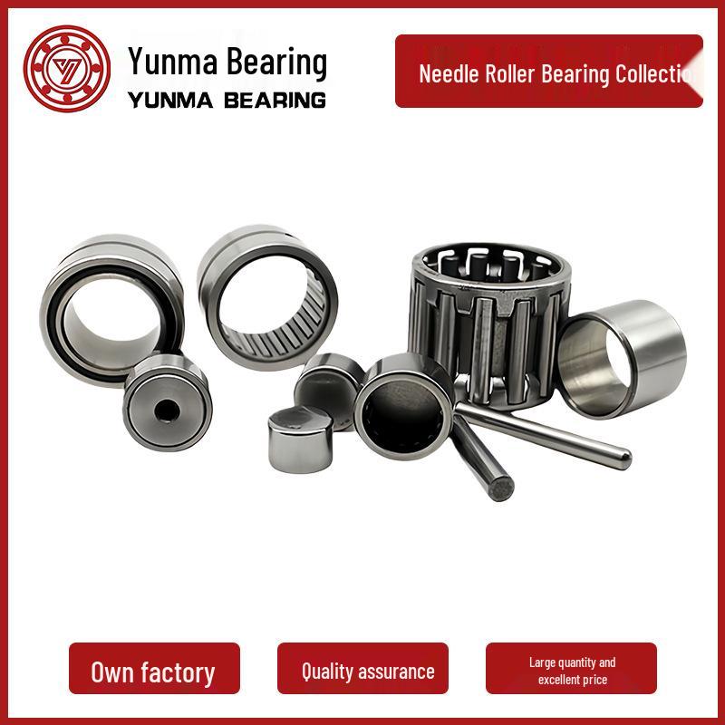 Needle Roller & Support Roller Bearings: HK, NA, K, AXK Series with Solid Outer Ring