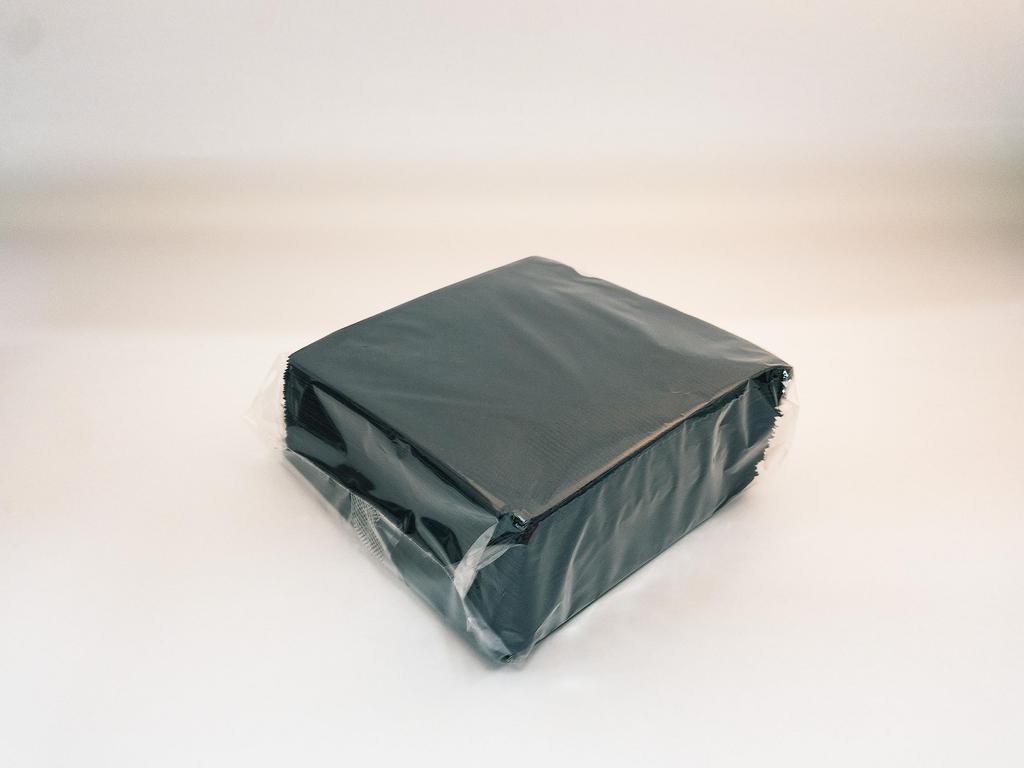 2vrstvé koktejlové papírové ubrousky černé 3000 kusů