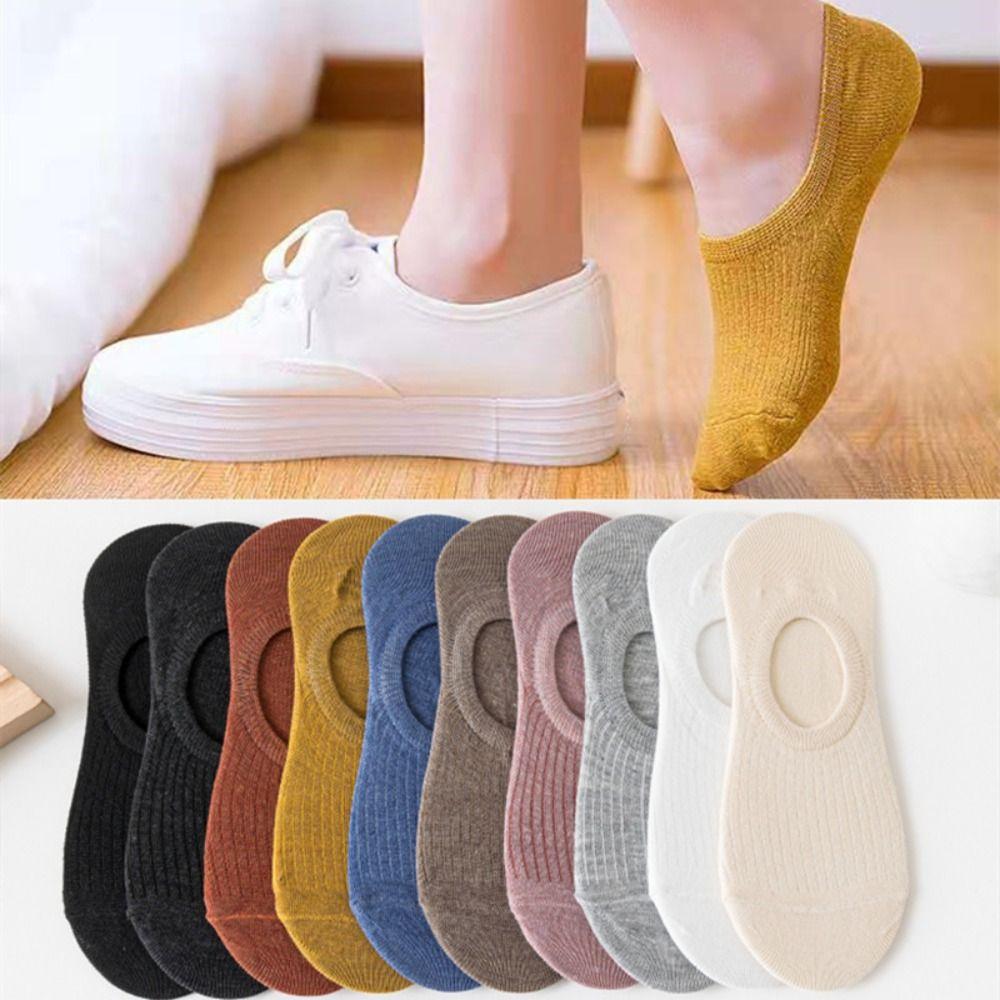 10Pairs Mesh Invisible Boat Socks Thin Short Hosiery Casual Short Ankle Socks  Women