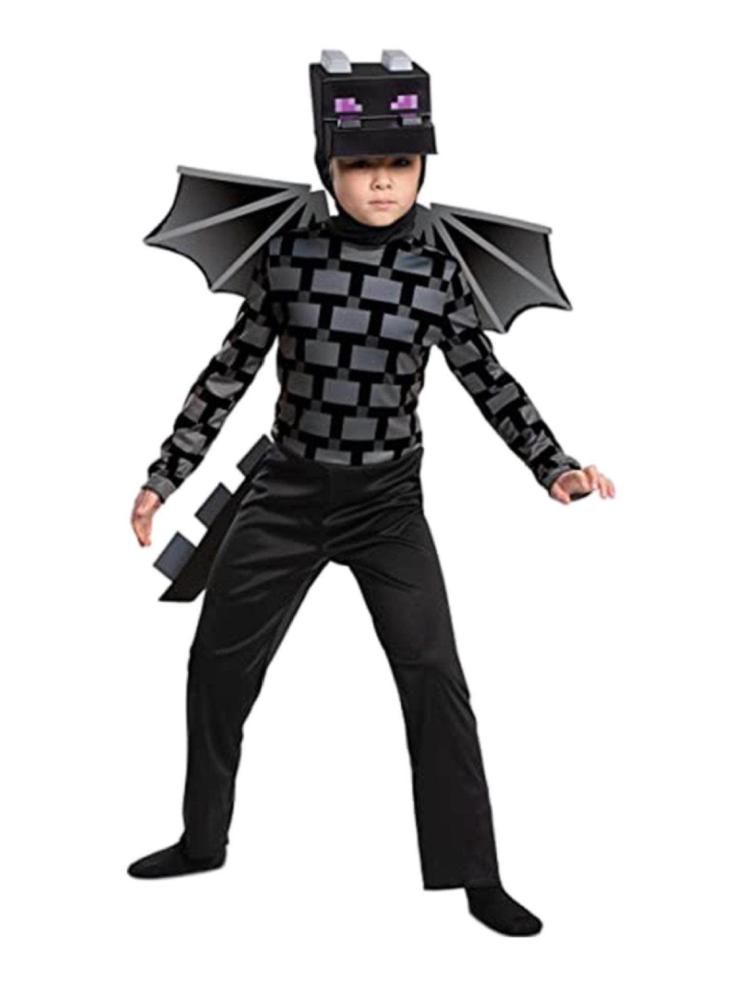 

Children s Halloween Anime Cosplay Costume - Steve Role Play Party Outfit Medium