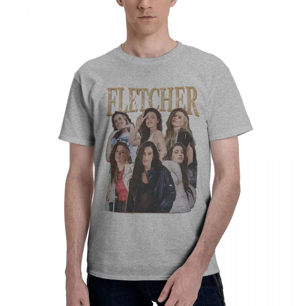 Cari Fletcher 100 Cotton Casual Breathable Confortable Men Top High End Mens Clothing T Shirt Men
