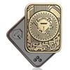 Edc Metal Fidget Magnetic Push Coin Mechanical Slider Push Card Pushing Plate Sensory Relieve Stress Reducing Toys Antistresse