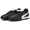 Puma King Artificial Turf TT (Rubber Studs) Shock Absorbing Durable Football Shoes Unisex Football Shoes Black 107417-01