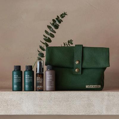 Ensemble Essentiel de Voyage Vert