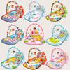 YRB Baby Piano Gym: Infant Fitness Rack & Music Mat with Foot Pedals for Newborns (36 Months)