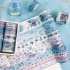 10Pcs / Set Decorative Kawaii Washi Tape Set Sea and Forest Series Japanese Paper Stickers Japanese