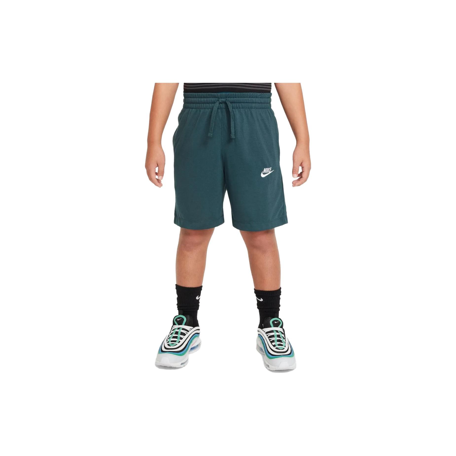

Nike Jersey Letter Logo Embroidered Lace-Up Casual Shorts Kids shorts Green DA0806-328 XL