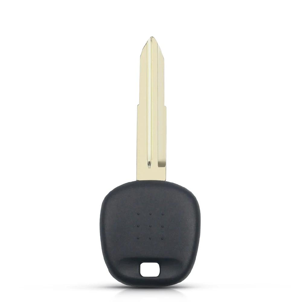 KEYYOU 50pcs For Toyota Rav4 Prado Corolla Camry Reiz Highlander Yaris Transponder Blank Key Shell Case TOY43 TOY47 TOY48 Blade