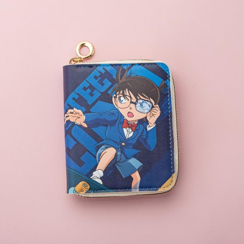 Anime Short Wallet Teen Fashion Simple Change Bag Card Bag Wallet