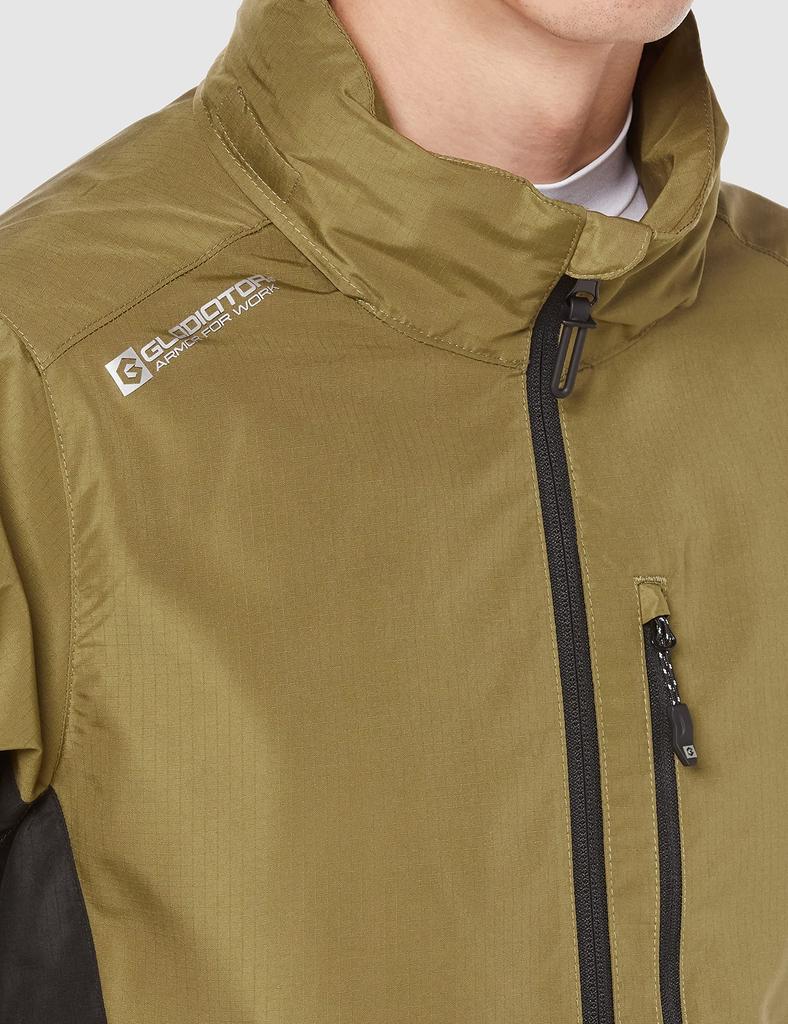 COCOS Nobuoka G-1036 Field Jacket, Khaki X Black, Size M