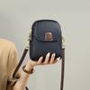 Mobile Phone Bag Women's New Leather Messenger Bag Temperament Fashionable and Versatile High-end Shoulder Bag