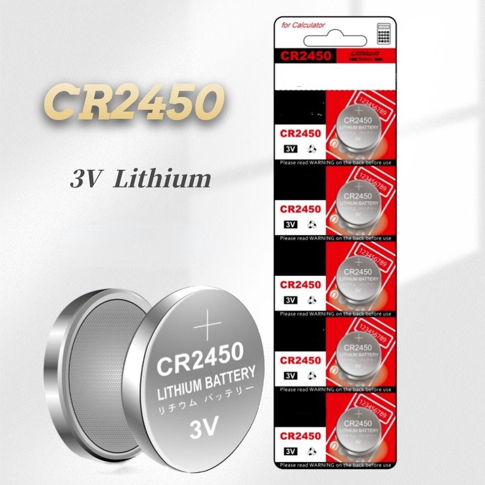 5/10 bucăți CR2450 3V baterie buton alcalină mașină cheie telecomandă baterii electronice pentru ceas