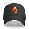Sacred Flame Heart Faith Emblem Sandwich Baseball Cap Sun Cap Outdoor Workouts Hat