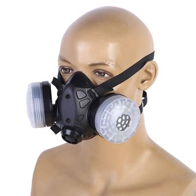 Cosplay Gas Mask with Double Full for Costumes and Parties Filters, Face,