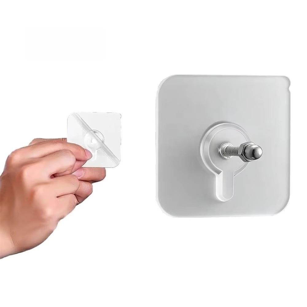 10PCS Punch-Free Picture Frame Hook Transparent No Drill Hooks New Non-Marking Hooks for Wall Decor
