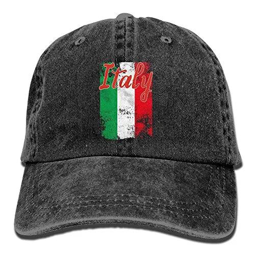 Italia Italy Italian Flag Cap Adjustable Cowboys Hats Baseball Cap for Unisex Women Outdoor Caps Black Dad Hat Bone High Quality