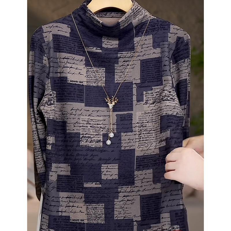 

Новая бархатная утолщенная универсальная тонкая рубашка с темперой, дизайном, нижняя часть, футболка с полуворотником, топ для женщин 4XL