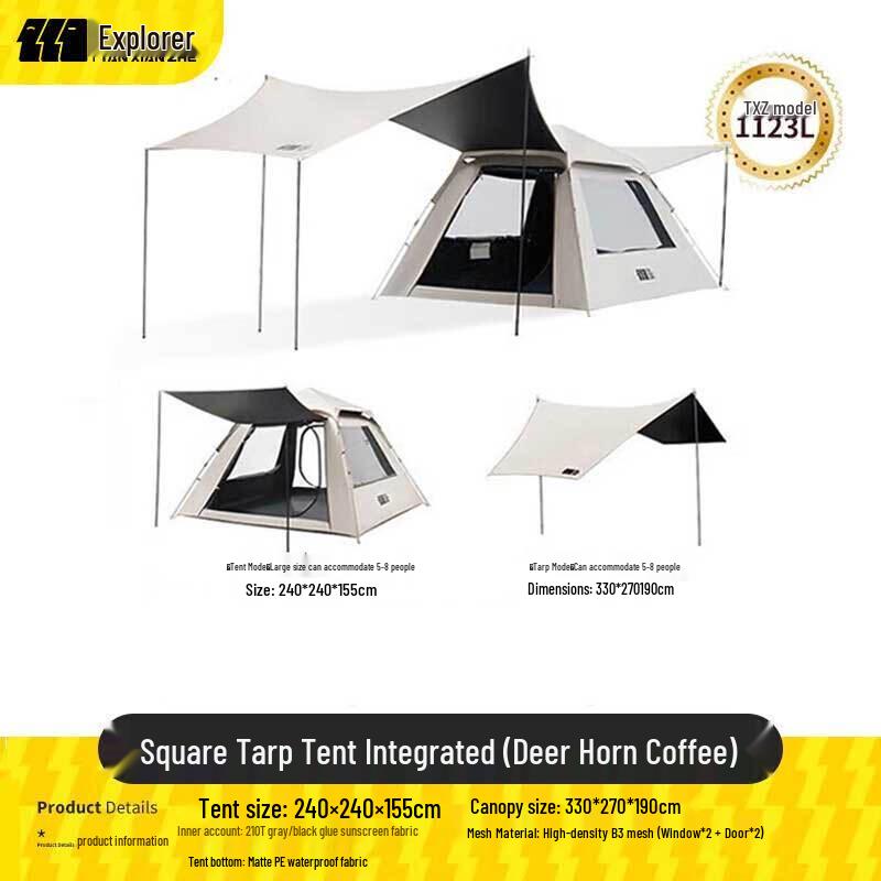 Explorer Automatic Portable Blackout Camping Tent