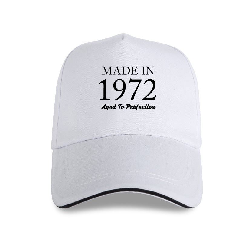 New Unisex Baseball Cap Made In 1972 Light Made In 1972 - Cool Women Tops