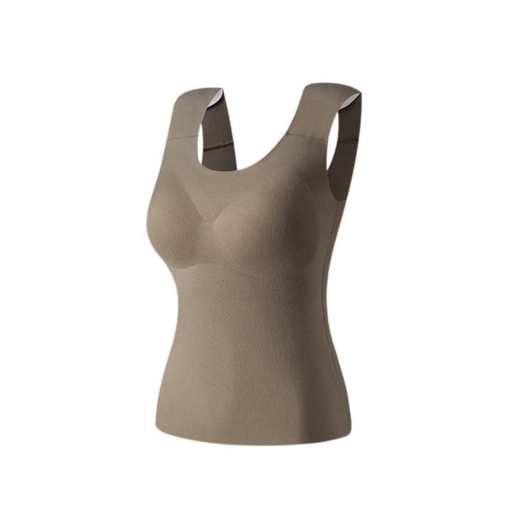 U-neck Right-angle Shoulder Vest Invisible Underwear for Women Thermal Underwear  Body Shaping