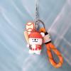 Adorable Cartoon Butter Bear Keychain Pendant: Cute Bag Charm & Couple Gift