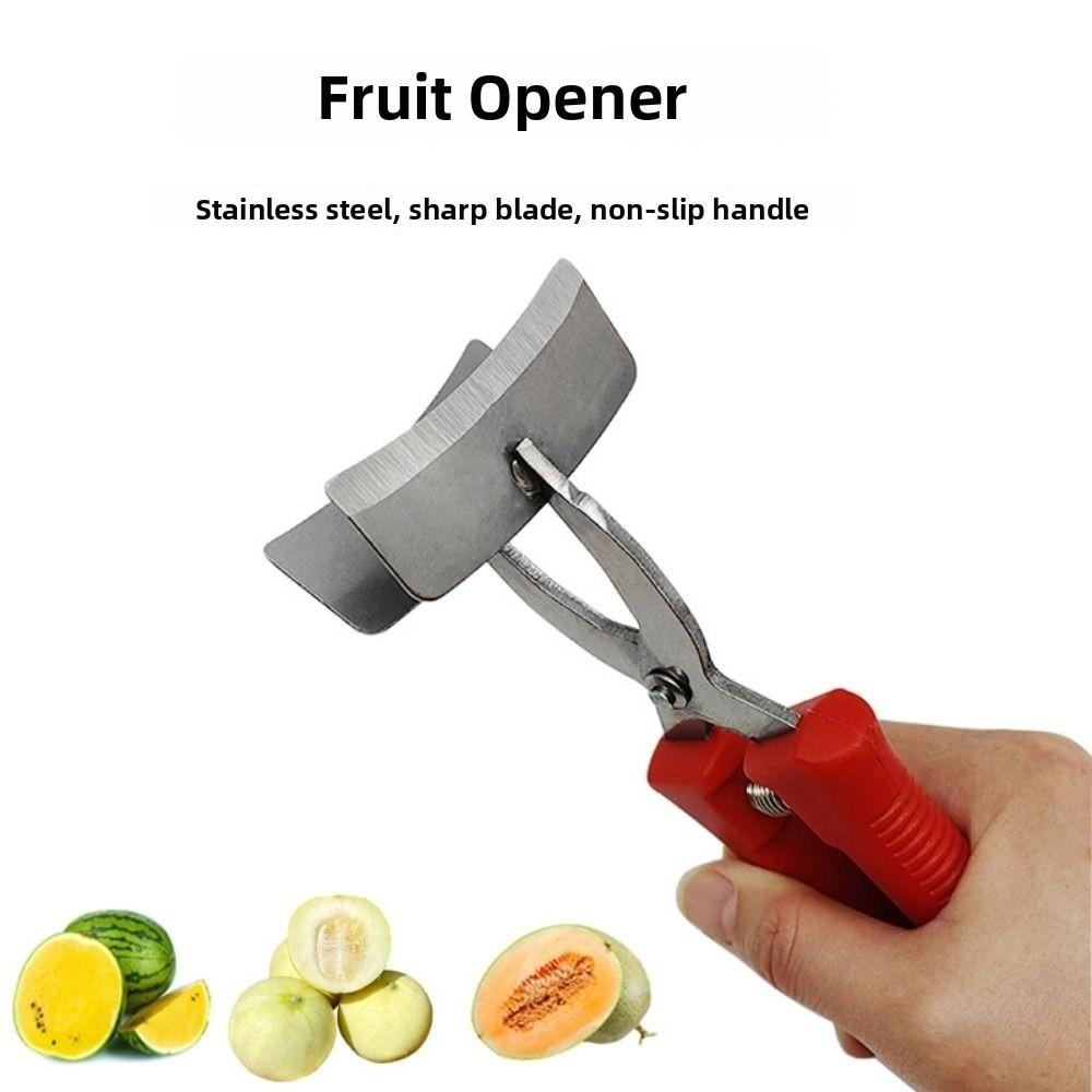 Non-slip Handle Durian Opener Manual Watermelon Shell Opener Durian Shell Opener Clip  Fruit Shop