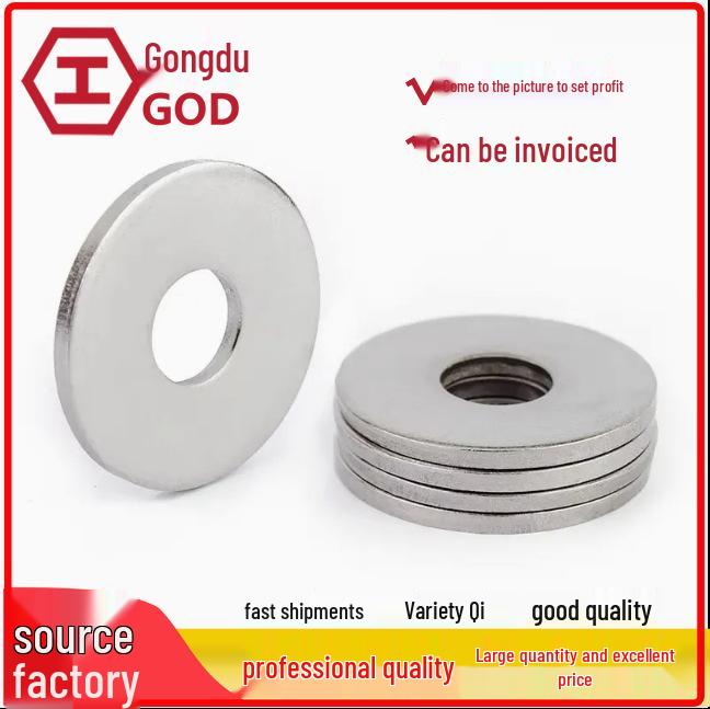 Stainless Steel Flat Washer DIN125 (304 SS) GB97.1