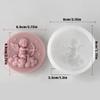 Silicone Sleep Angel Candle Mould for Creation Suitable for Parties Weddings and Decoration