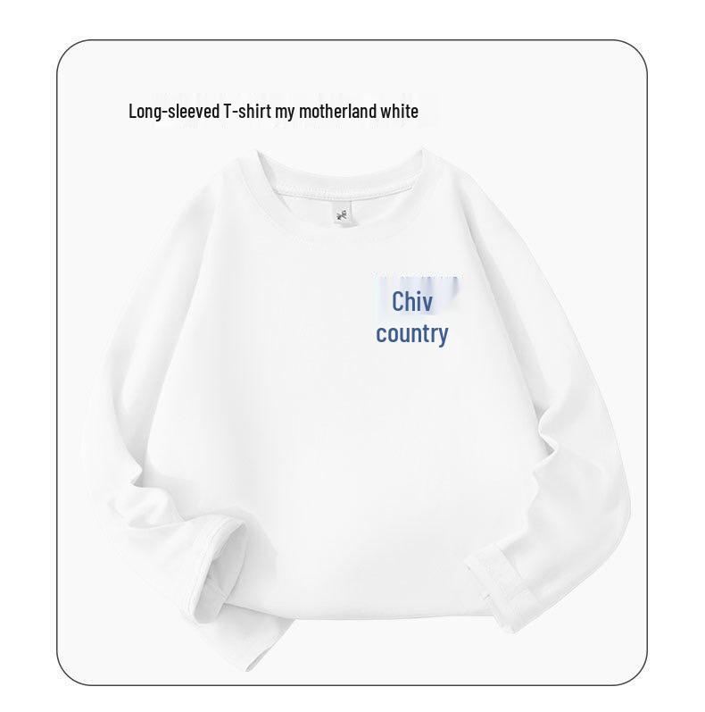 Kids' Long-Sleeve T-Shirt for Boys - Autumn Thin Cotton Outerwear, Style 20245, Perfect for Spring and Fall