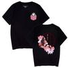 Japan cartoon comics Demon Slayer anime print short-sleeved T-shirt for men and women casual sportswear 0045