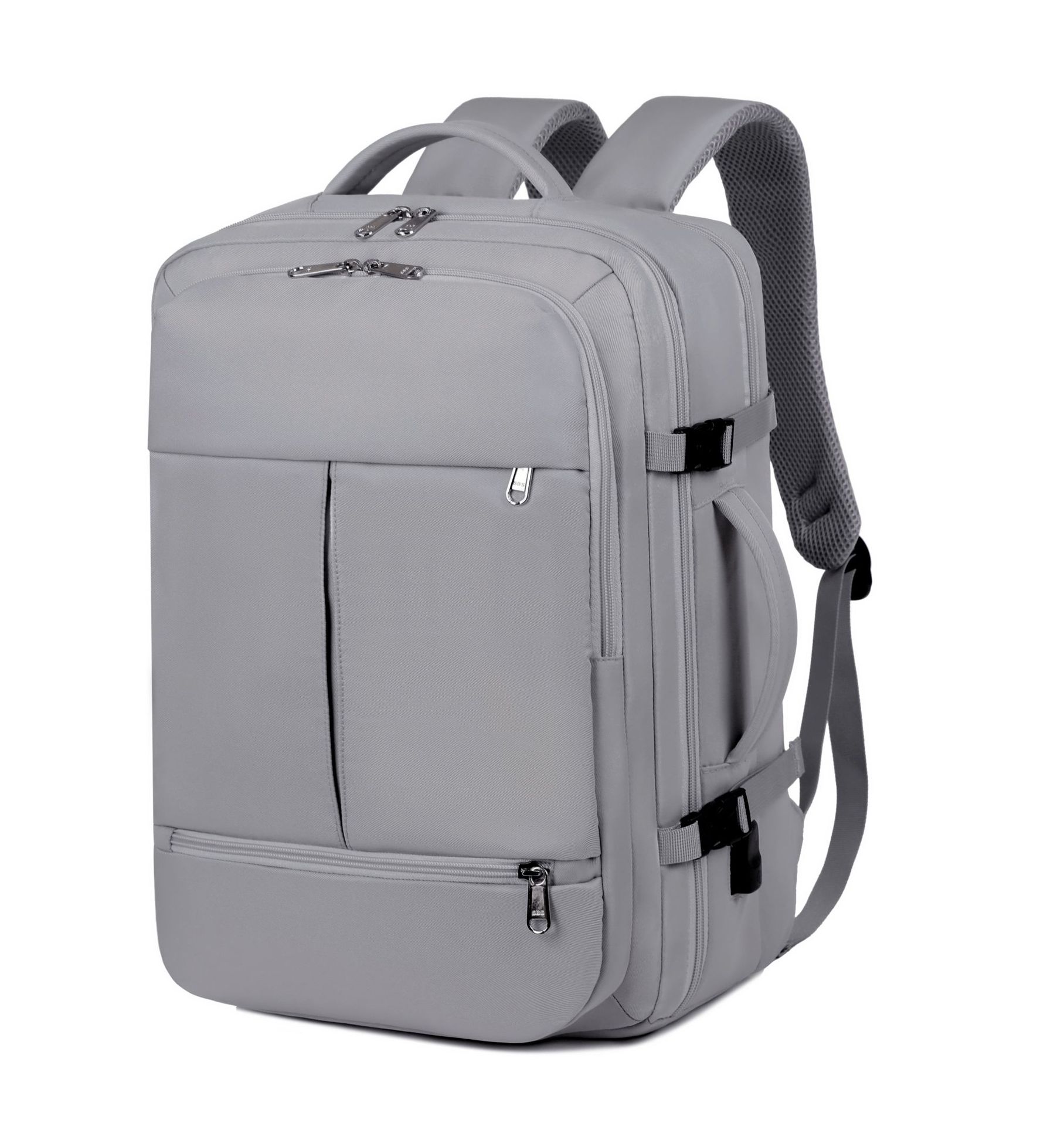 Multifunctional Backpack Women S Large-Capacity Backpack Business Travel Versatile Computer Bag Men S Travel Bag серый