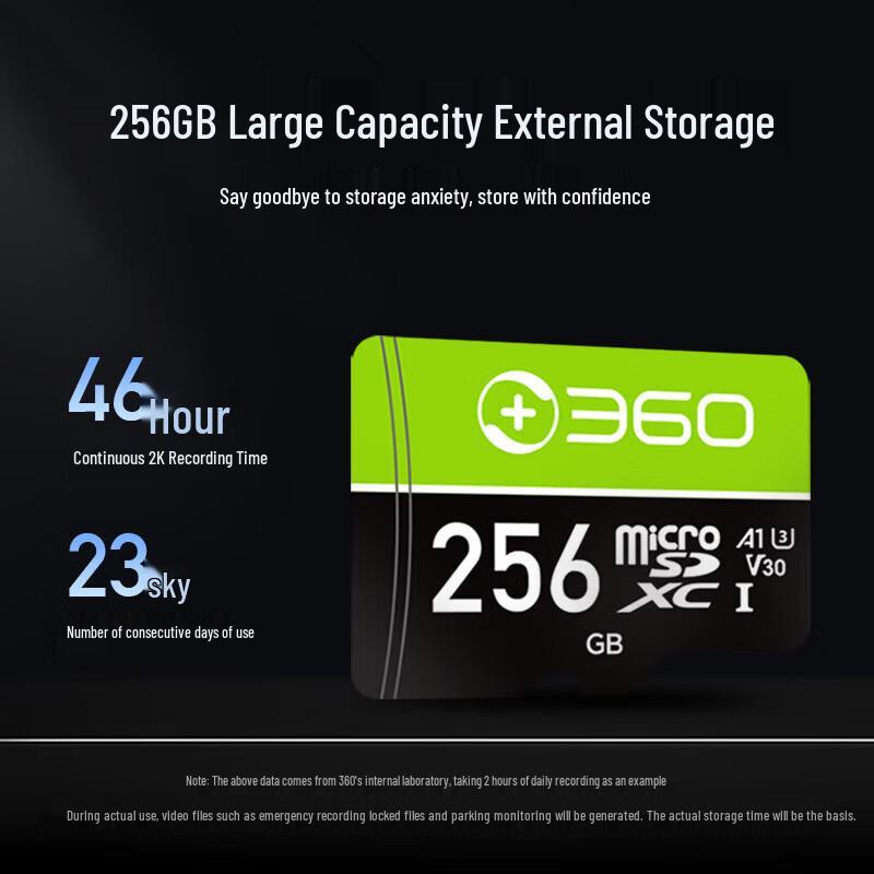 360 G300Plus 2K Ultra HD Dash Cam