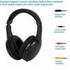 Wireless TV Headphones for Seniors Over Ear with FM Transmitter RCA Optical Coaxial Support