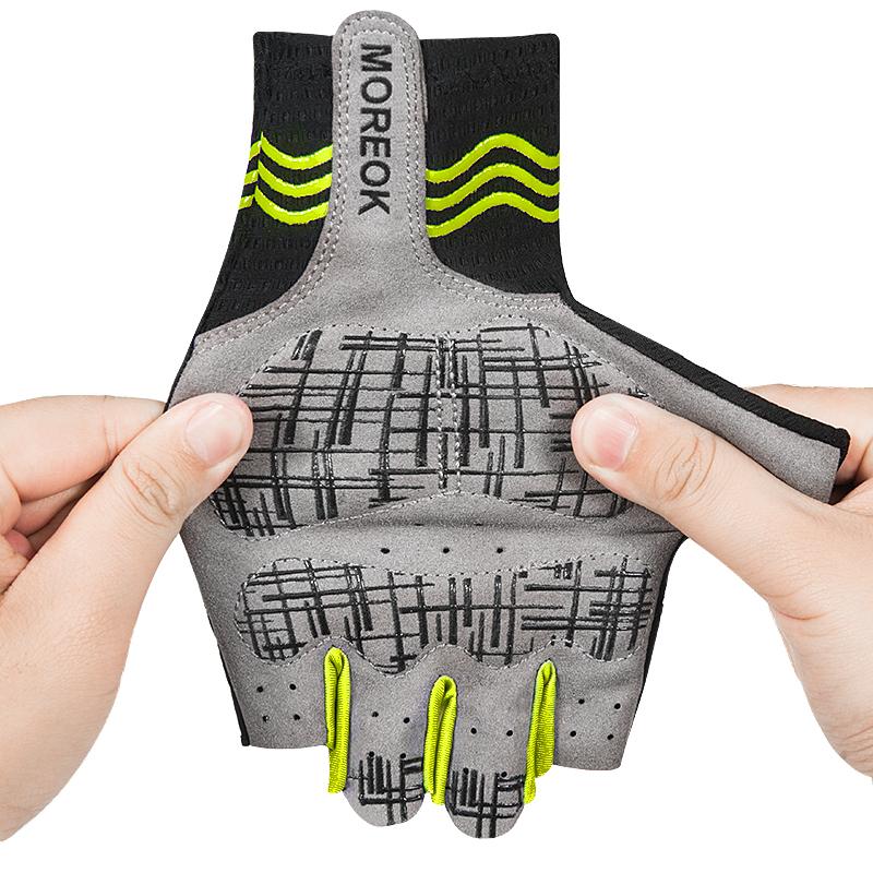 Outdoor Sports Cycling Gloves Breathable Palm Protective Biking Gloves MTB Road Anti-Slip Half Finger Man Women Bicycle Gloves