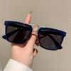 Durable High Quality High End Designer Style Retro Edgy Punk Trendy Square Shaped Female For Both Male Sun Glasses