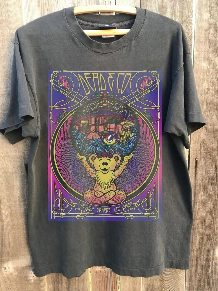 Dead & Company at Sphere Las Vegas 2025 April 18 Shirt Reprint S-5XL Unisex T-Shirt M