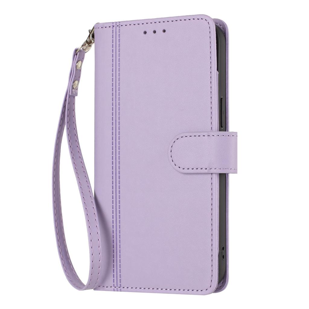 Leather Wallet Flip Case For XiaoMi Poco C95 C81 Pro PU with 9 Card Slots and Wrist Strap