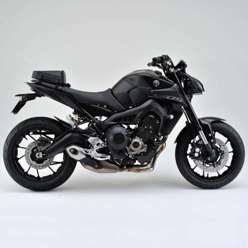 Henly Begins Daytona Motorcycle Seat Bag 4L Day Size Black Easy Ring Belt Included DH-708 95741