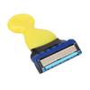Manual Shaving Razor with Rotary Blade Head Removable Button Shaver Satefy Washable Hair Remove