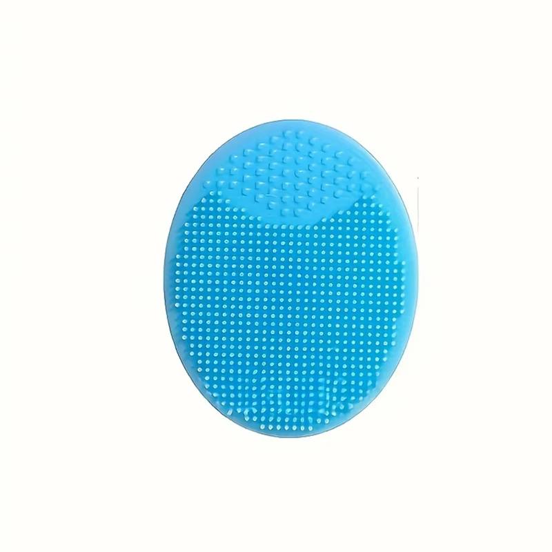 Silicone Shampoo Brush for Baby Infant Bathing Soft Silicone Boys Kids Shower Brush Head Hair Washing Massage Brushes Wipe Comb
