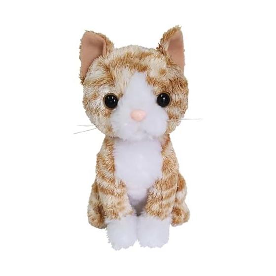 [BESTEVER] Premium Kitty Plush Cat Chatra Orange Tabby 53076