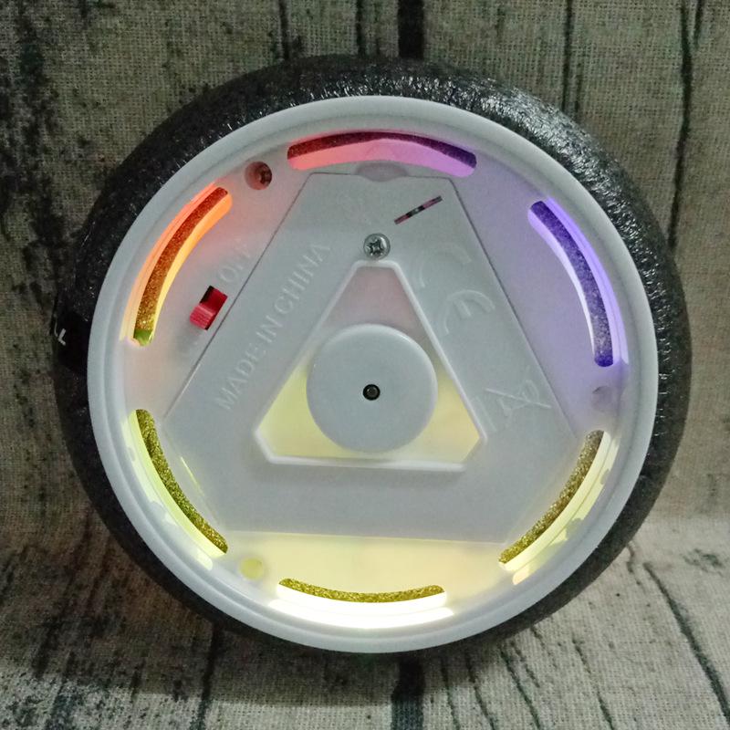 Air Soccer Power Disk Indoor Game Air Cushion Hover Football Toys Baby Light Led