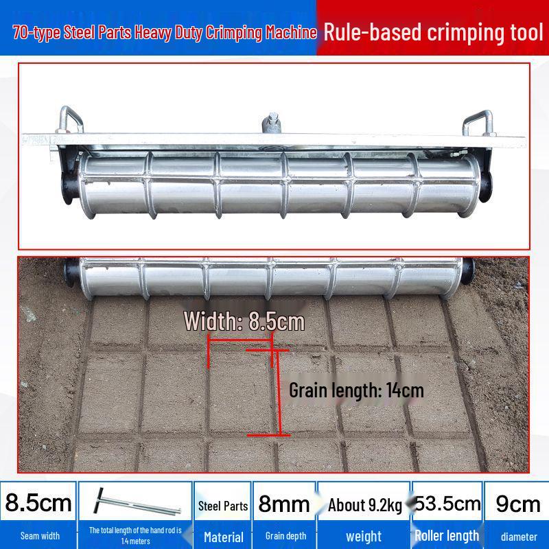Concrete Pavement Texturizer and Anti-Slip Groover Roller Machine