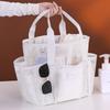9017 Mesh Beach Bag Outdoor Swimming Toiletries Storage Tote Portable Cosmetic Handbag