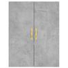 Wall Cabinets 2 pcs Concrete Grey 69.5 x 34 x 90 cm