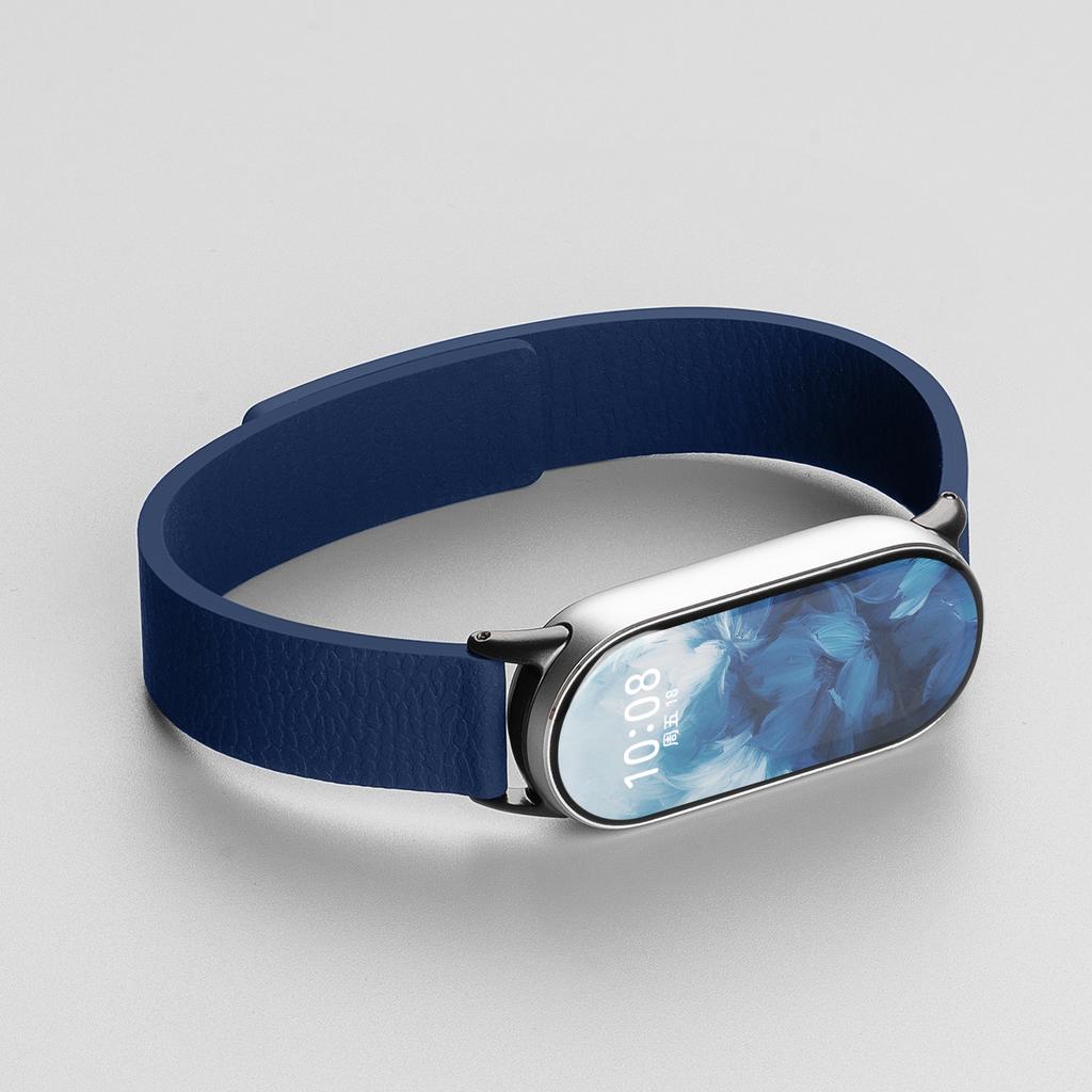 Siliconen Lusbandje Voor Xiaomi Mi Band 10 9 8 Magnetische Armband Vervangbare Polsband Correa Voor Xiaomi Band 10 Sporthorlogeband