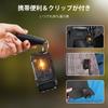 DAI NING Mini Powerful 1200 Lumens High IP67 Magnetic Suction Adjustable Lighting 10 and Blue Pocket Light for and Power Great Day Gift Flashlight,