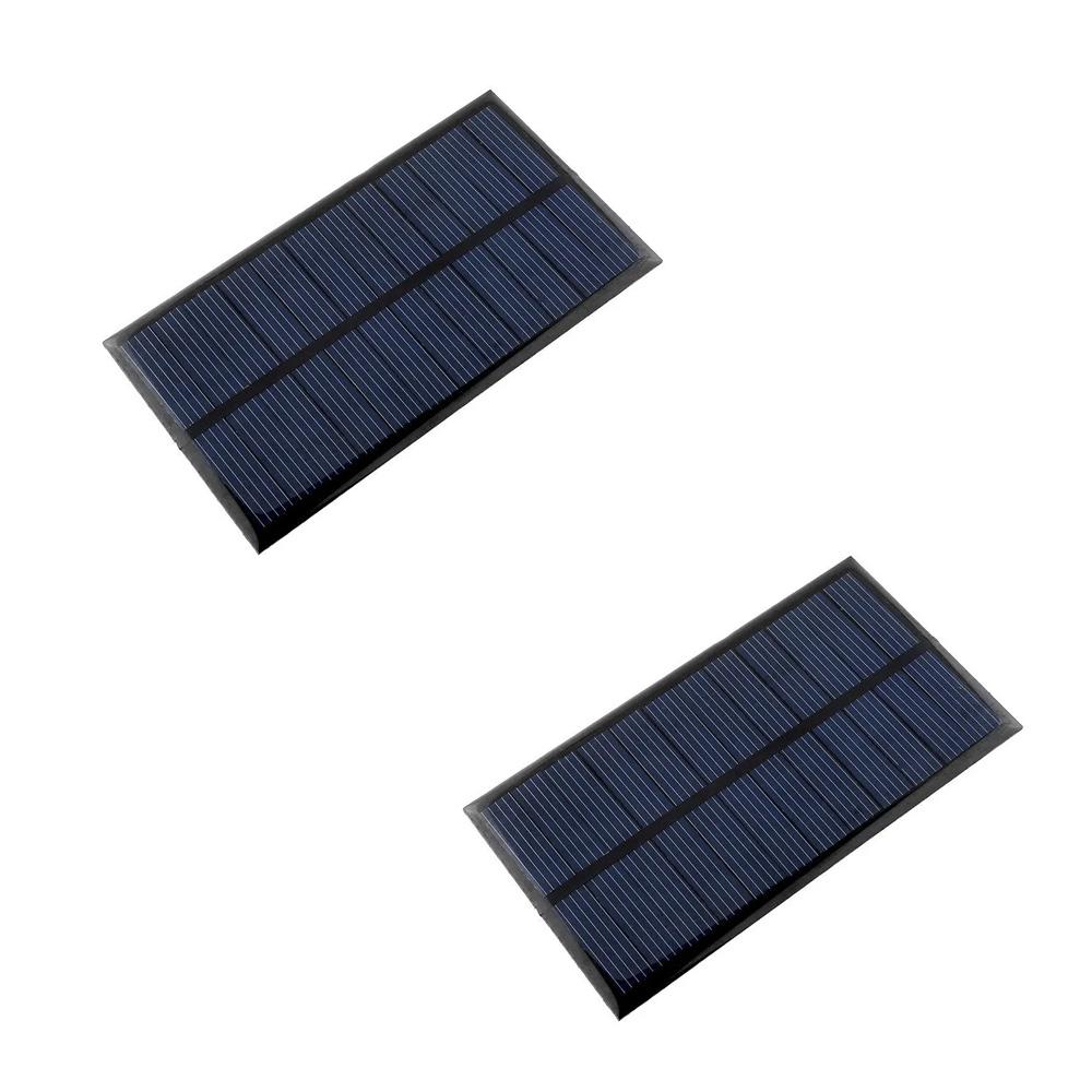 Mini 6V 1W Solar Panel Bank Solar Power Board Portable Solar System Module DIY Power for Cell Phone Light Battery Toy Chargers