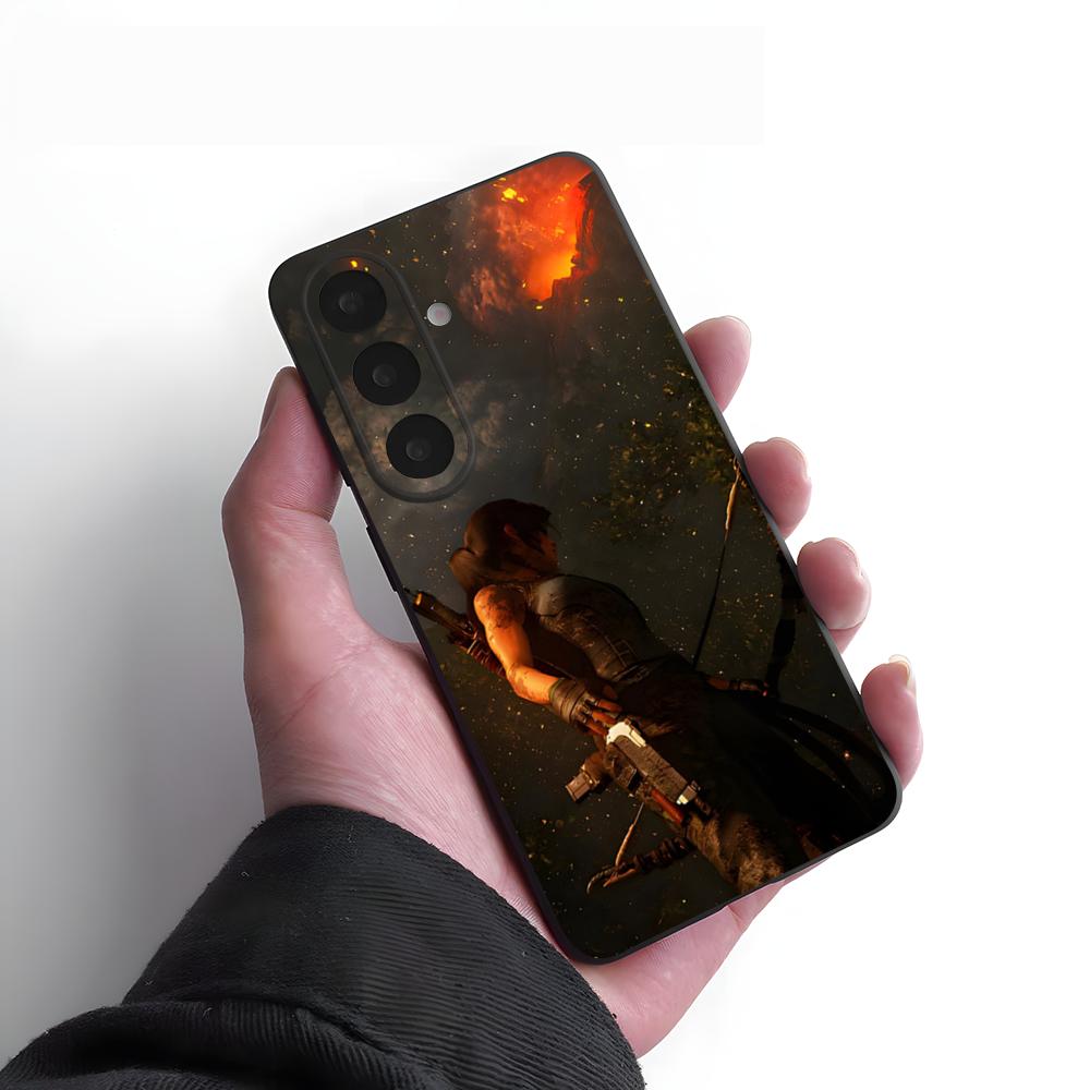 Tomb Raider Game Phone Case For Samsung S26 S25 Plus S20 S20 Plus S22 Ultra S23 FE S21 Plus S21 Ultra Soft Cover