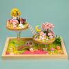 Sky Garden Double Layer DIY Micro Landscape Kit for Children's Handmade Desktop Ornaments.